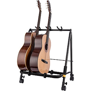 Hercules GS523B PLUS 3 Piece Guitar Display Rack with Casters